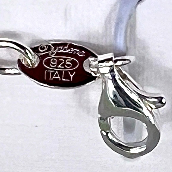 MÍA FIORE, HEART BRACELET, ITALIAN STERLING SILVER, 7.5 INCHS WOMEN’S BRACELET - Picture 6 of 12